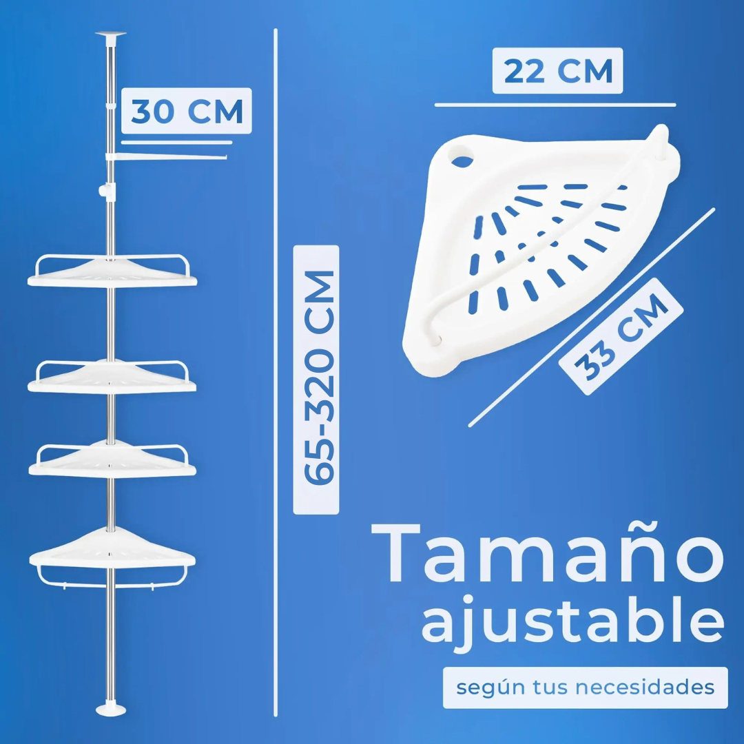 Estantería Extensible de Baño - Biniluna®