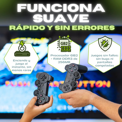 Consola Retro Gaming™ 20.000 Juegos 4K