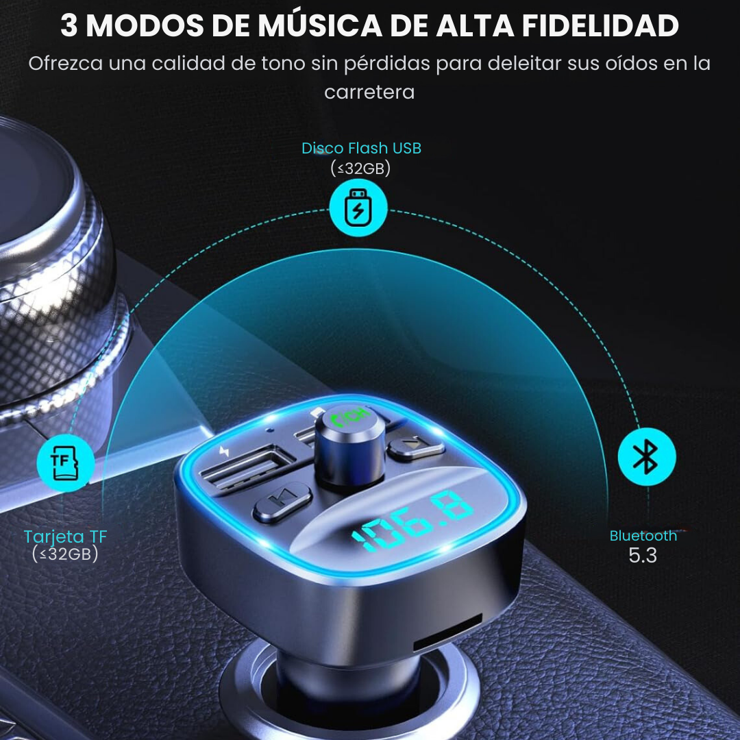 Reproductor MP3 UNIVERSAL - AudioCar™